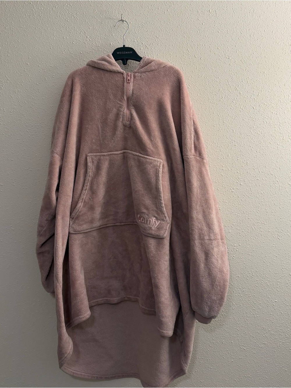 The original Comfy Fleece Hoodie - Dusty Rose